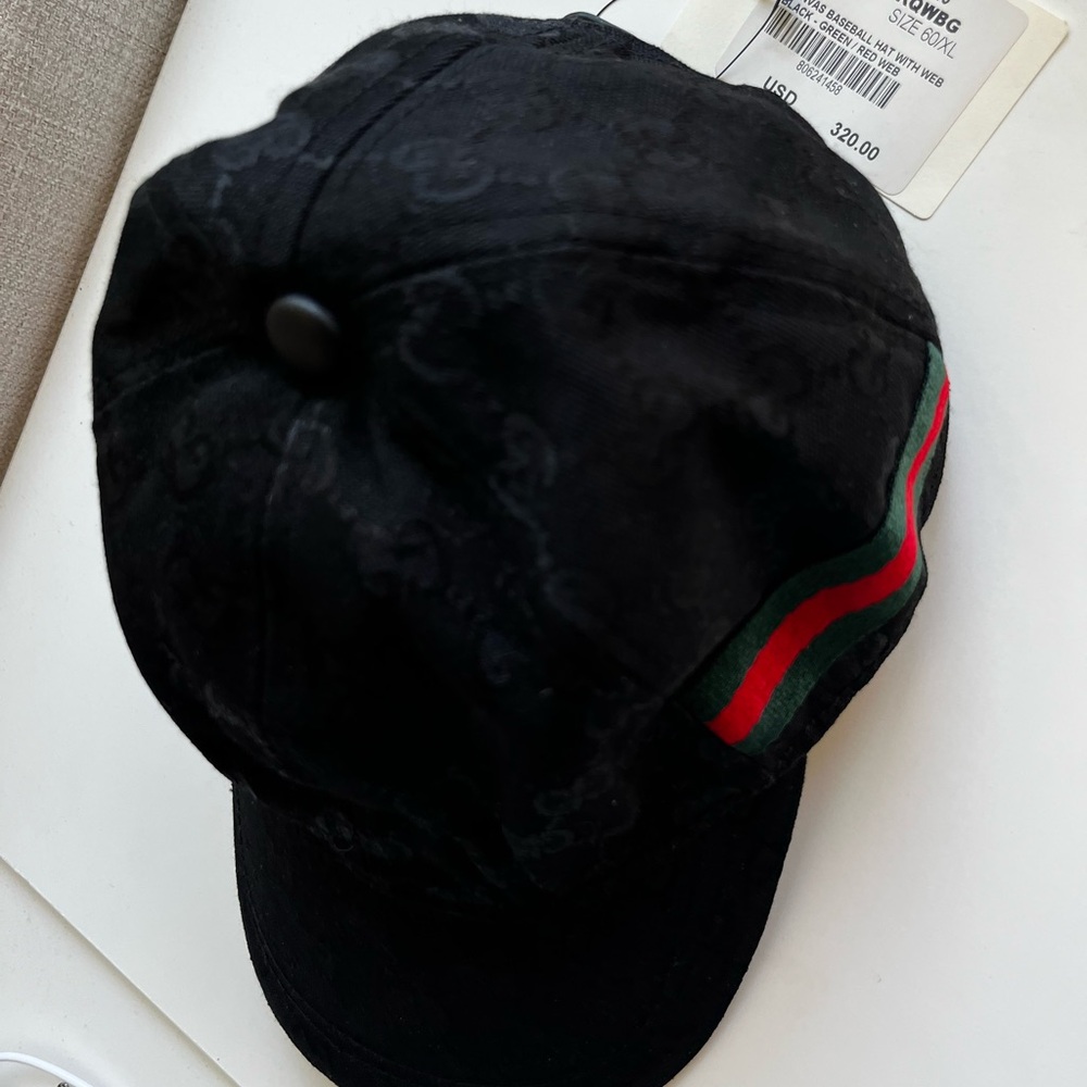 Gucci Black Cap Kids